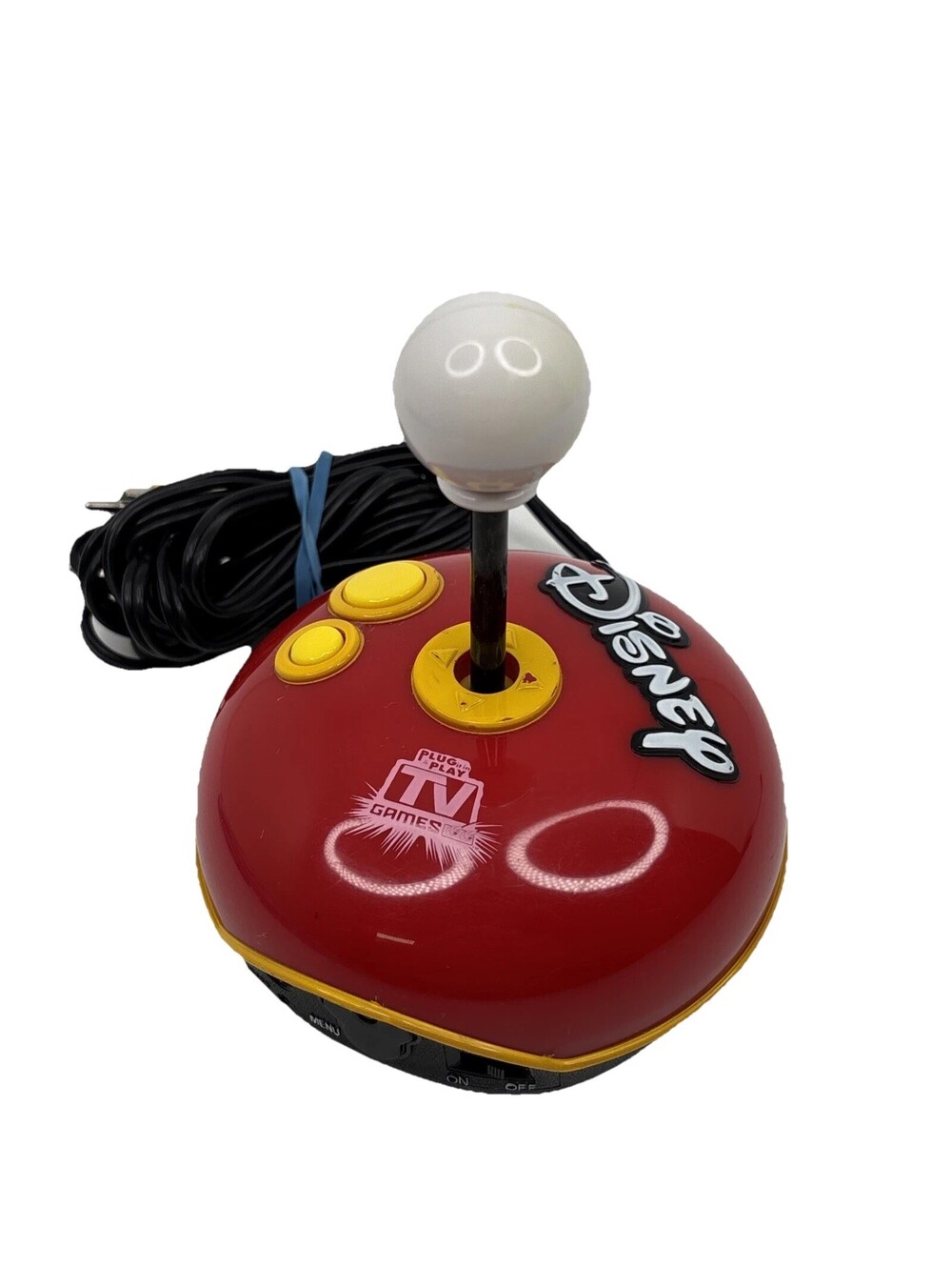 Disney 5 in 1 Plug And Play TV Video Game Joystick by Jakks Pacific 2004 Tested